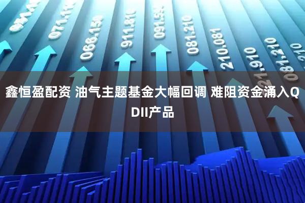 鑫恒盈配资 油气主题基金大幅回调 难阻资金涌入QDII产品